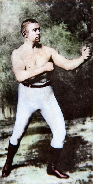 John L. Sullivan (színes litó) alkotó: American Photographer