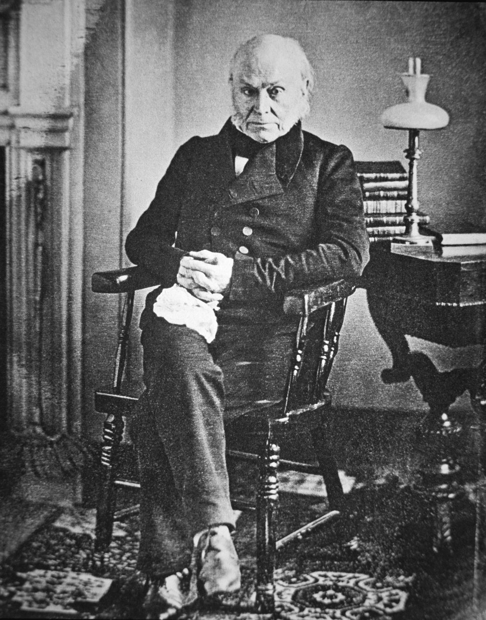 John Quincy Adams (1767-1848) 1847 (dagerrotípia) alkotó: American Photographer