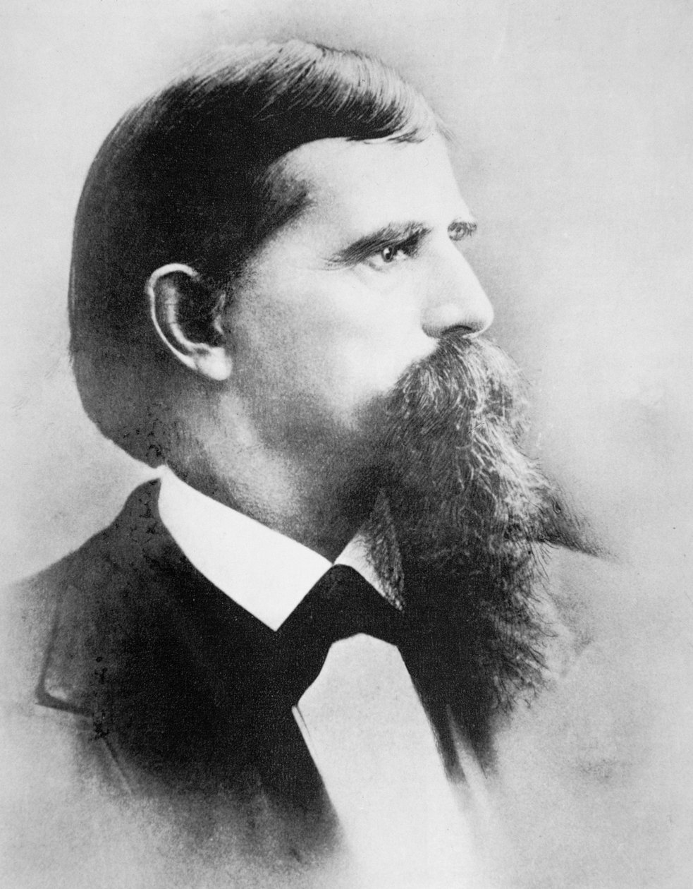Lew Wallace (1827-1905) polgárháborús tábornok és Új-Mexikó első kormányzója (f/w fotó) alkotó: American Photographer