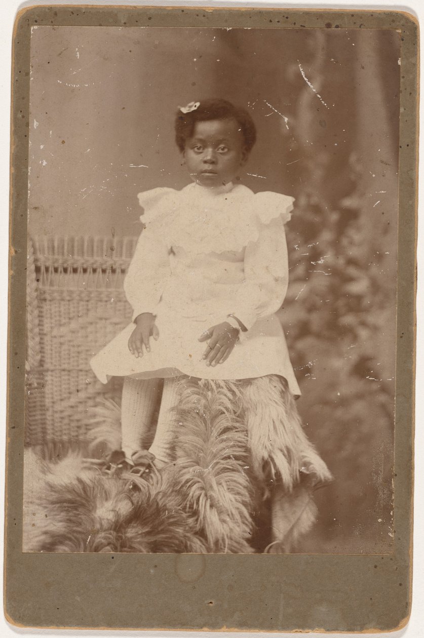 Lucile Norward,c. 1890 (fénykép) alkotó: American Photographer