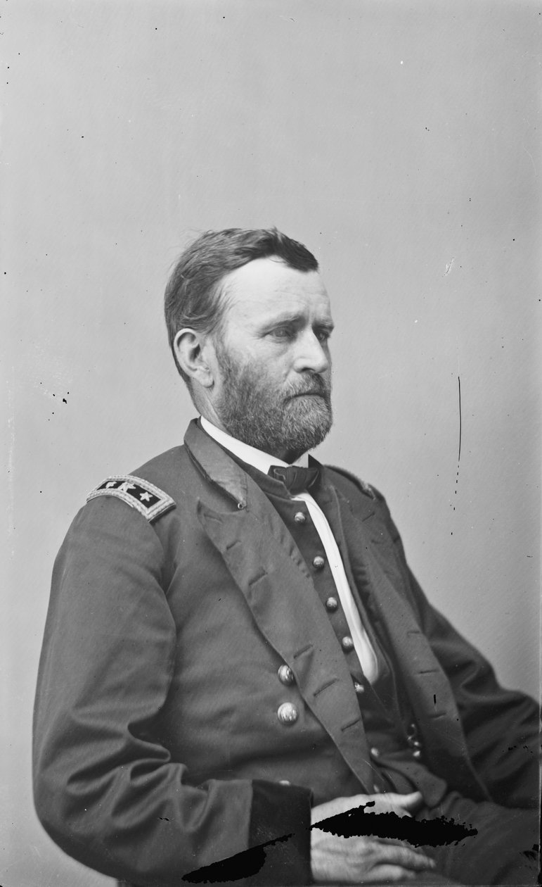 Ulysses S. Grant vezérőrnagy, a Szövetségi Hadsereg tisztje alkotó: American Photographer