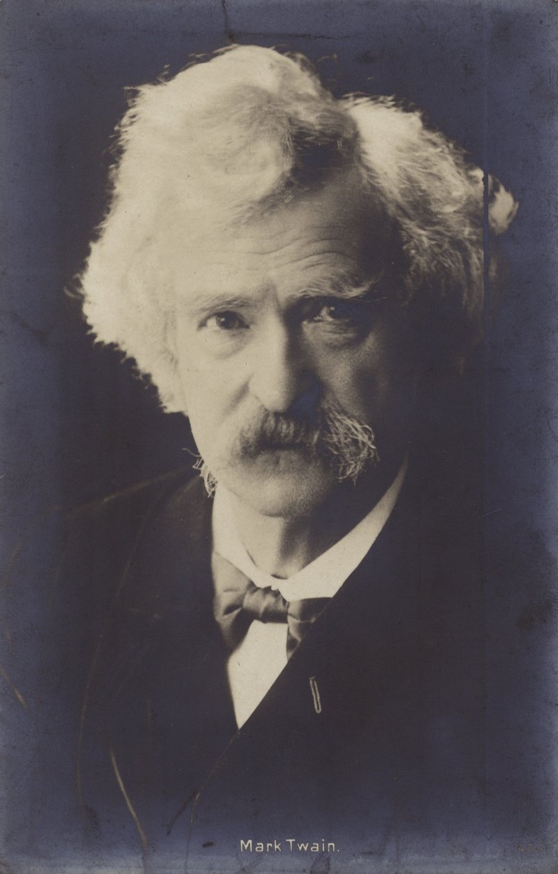 Mark Twain (1835-1910), amerikai író (fekete-fehér fotó) alkotó: American Photographer