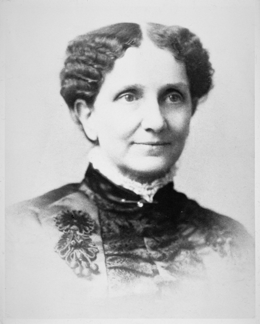 Mary Baker Eddy (1821-1910) (f/w fotó) alkotó: American Photographer
