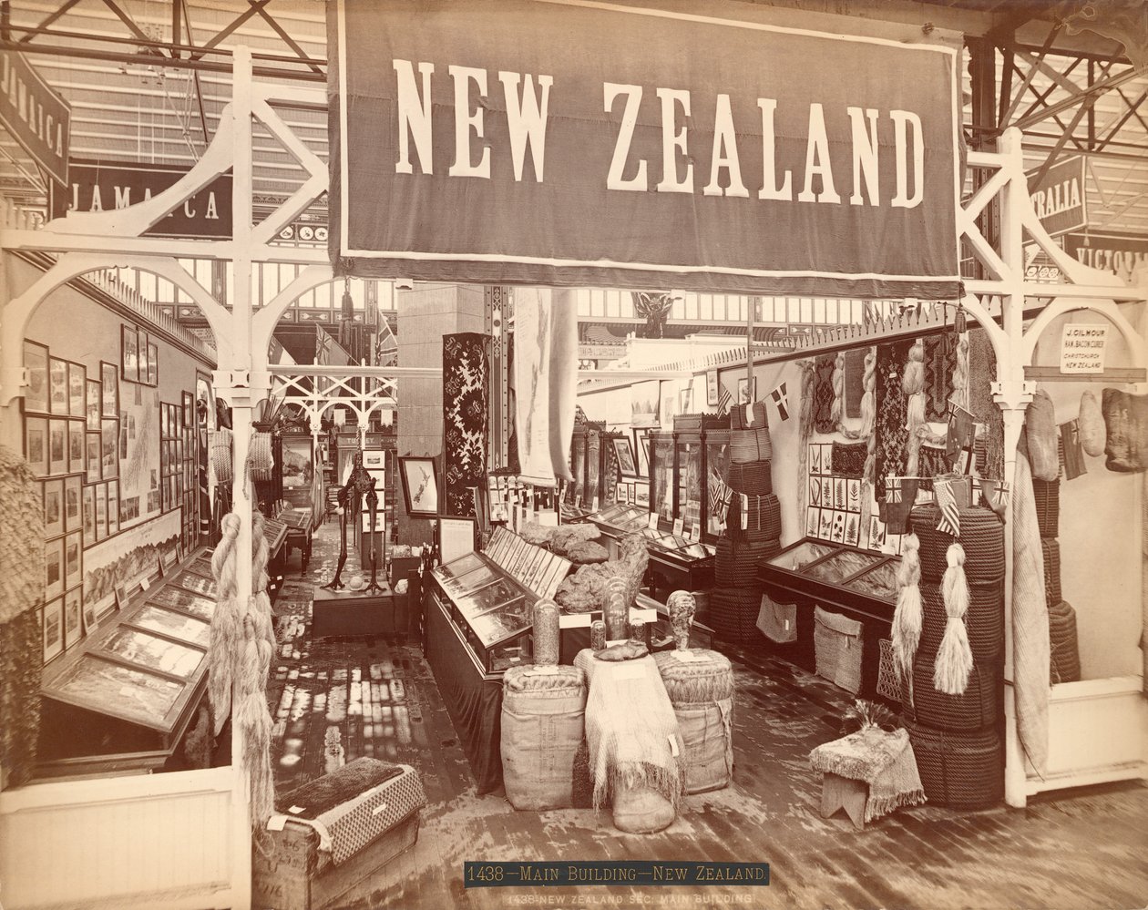 Új-Zéland, Centenáriumi Nemzetközi Kiállítás, 1876 (albumnyomat) alkotó: American Photographer