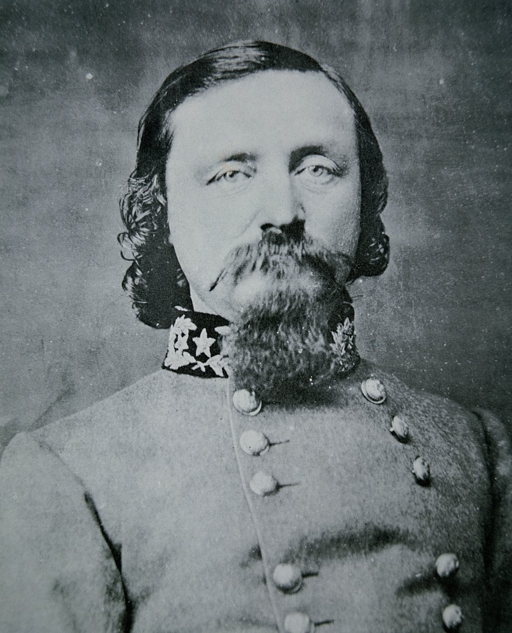 George Pickett tábornok portréja (f/w fotó) alkotó: American Photographer