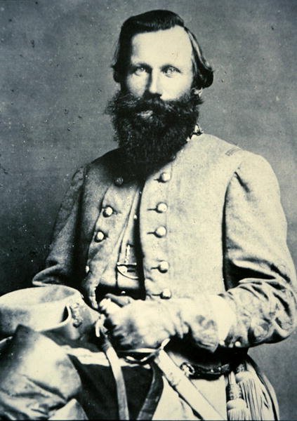J.E.B. tábornok portréja Stuart (f/w fotó) alkotó: American Photographer