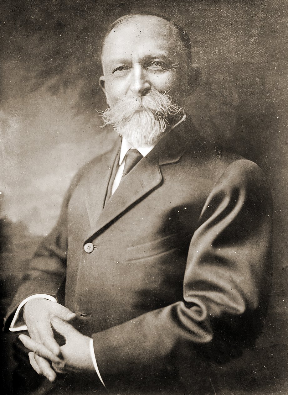 John Harvey Kellogg (1852-1943) portréja (szépia fotó) alkotó: American Photographer