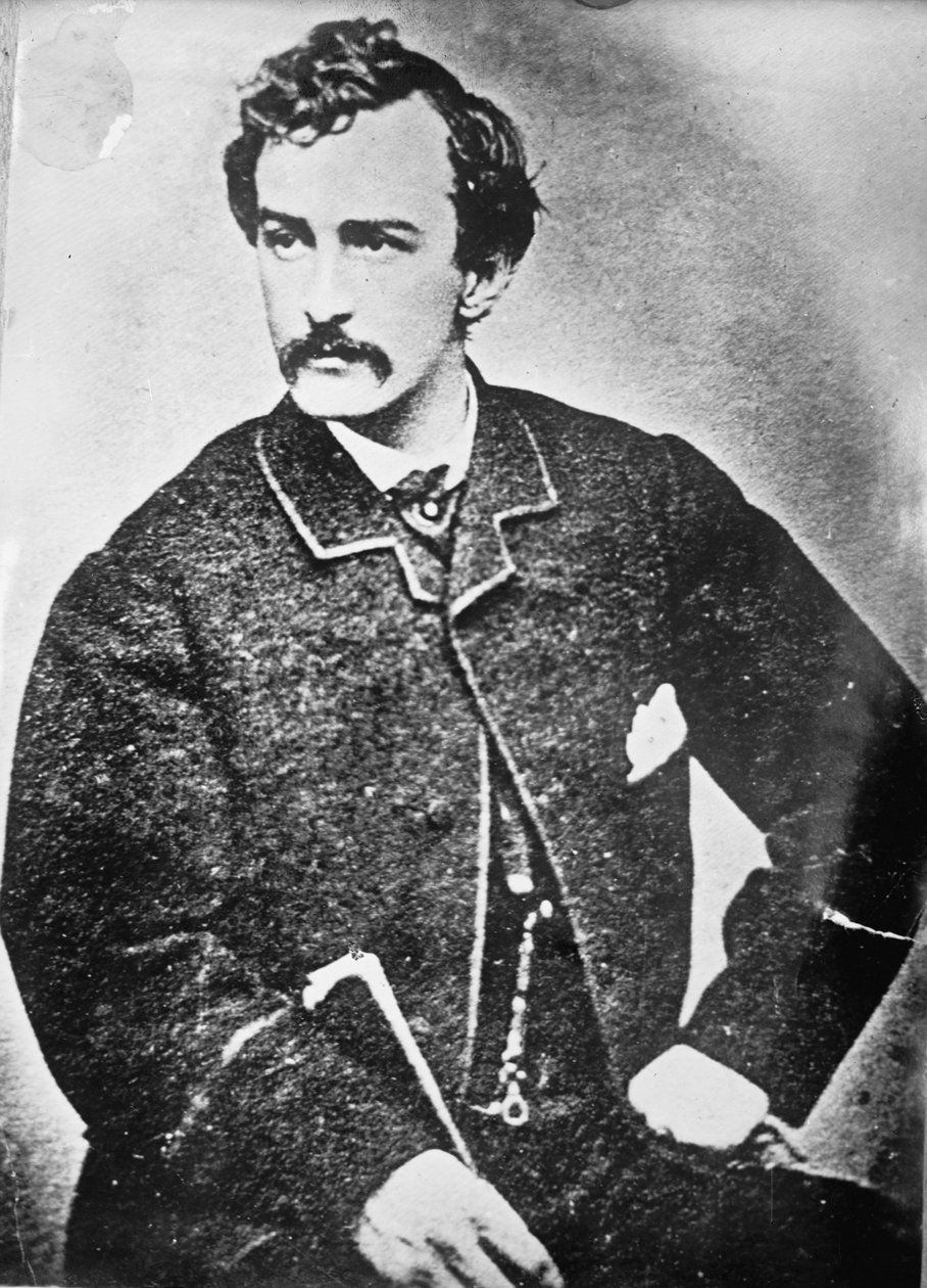 John Wilkes Booth portréja, 1861-65 alkotó: American Photographer