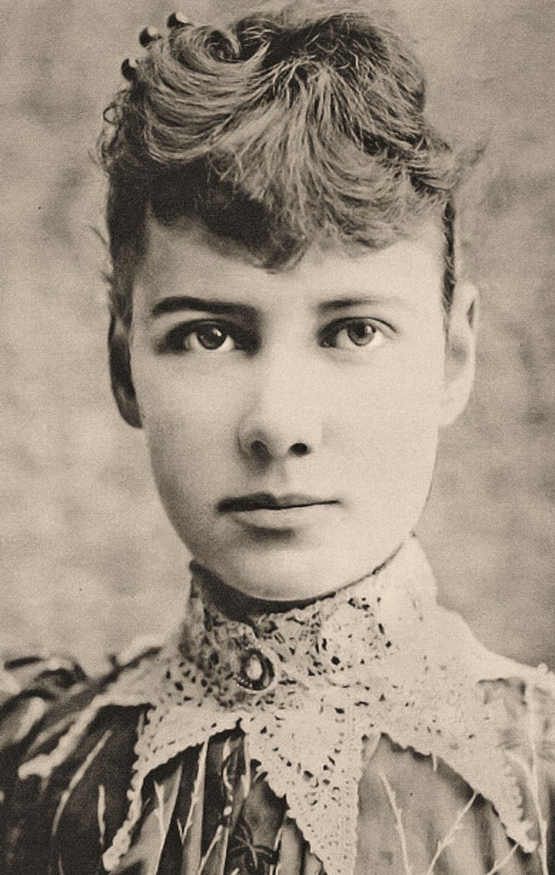 Nellie Bly portréja, 1890 körül (fotó) alkotó: American Photographer