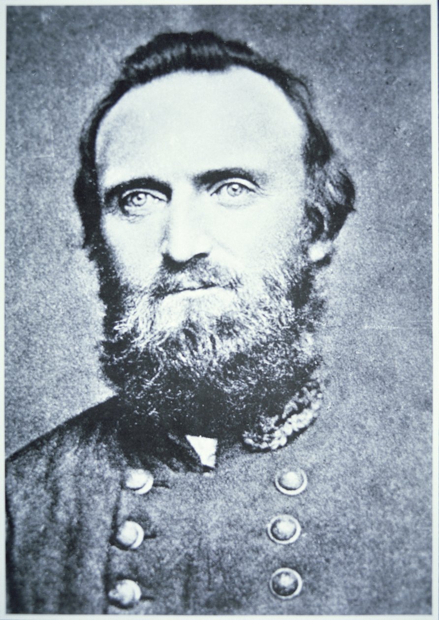 Thomas J. „Stonewall” Jackson portréja (f/w fotó) alkotó: American Photographer