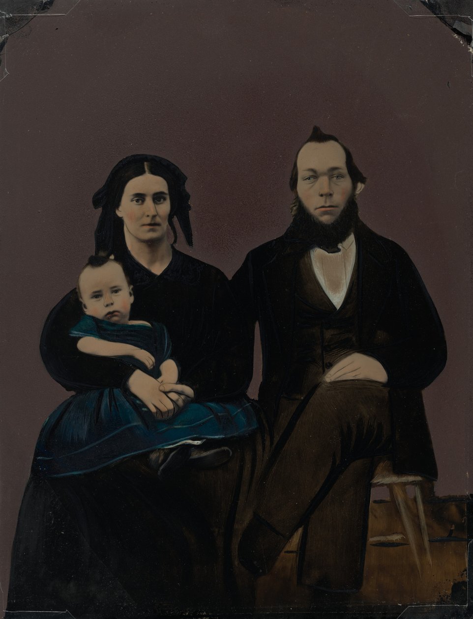 Családi portré,1860-as évek (fotó) alkotó: American Photographer