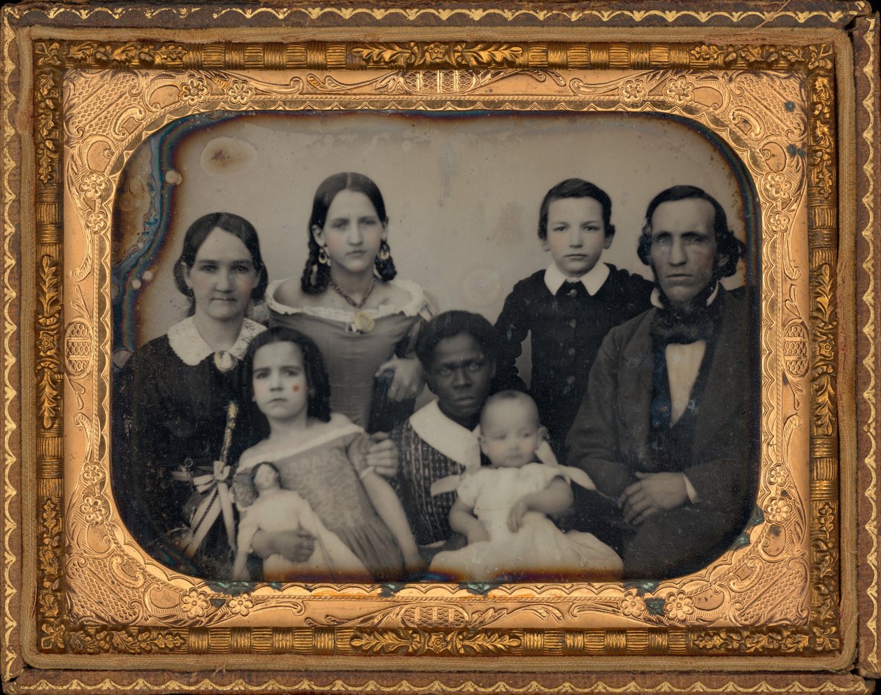 Családi portré,1860-as évek (fotó) alkotó: American Photographer