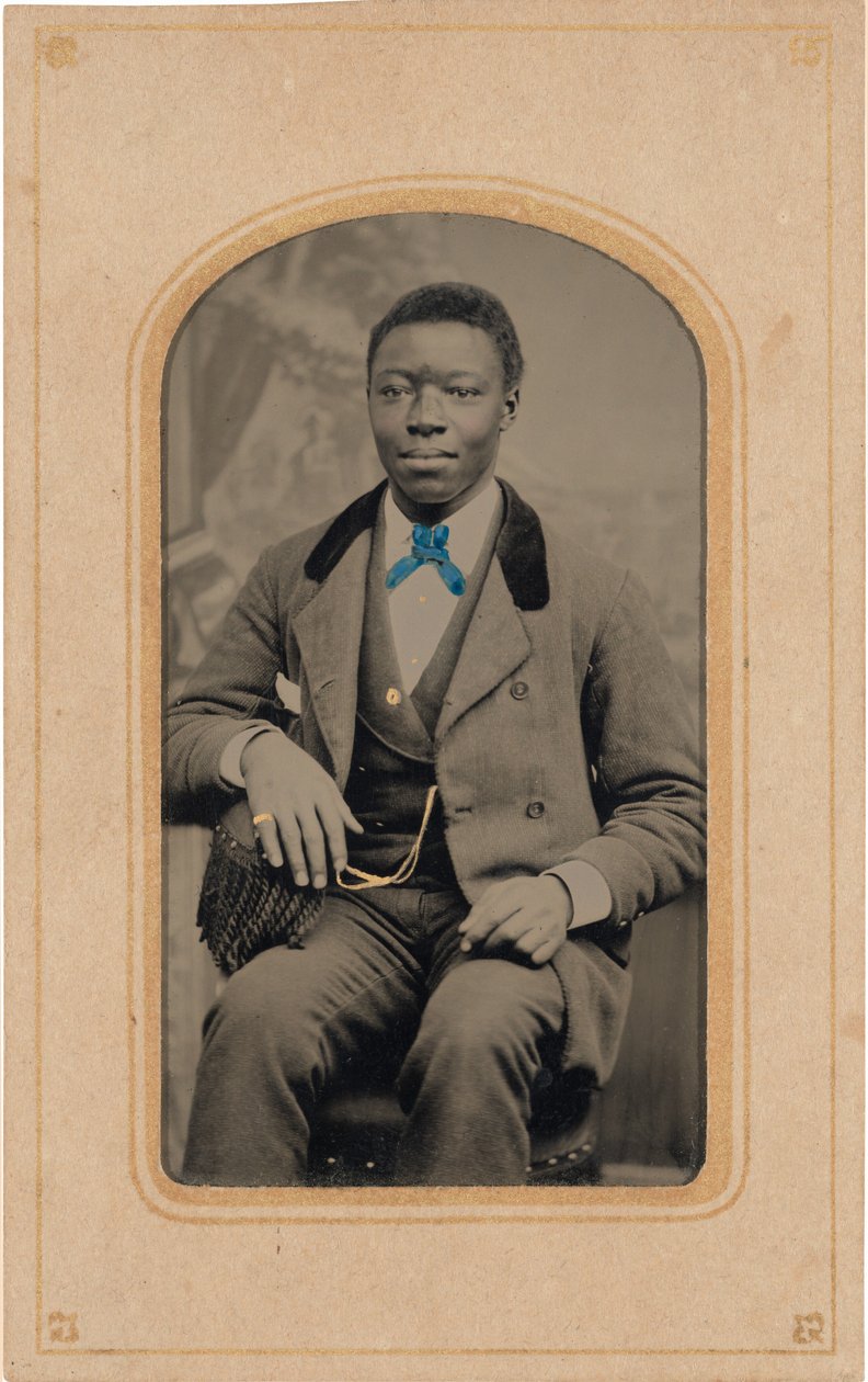 Egy férfi portréja,c. 1880-as évek (fotó) alkotó: American Photographer