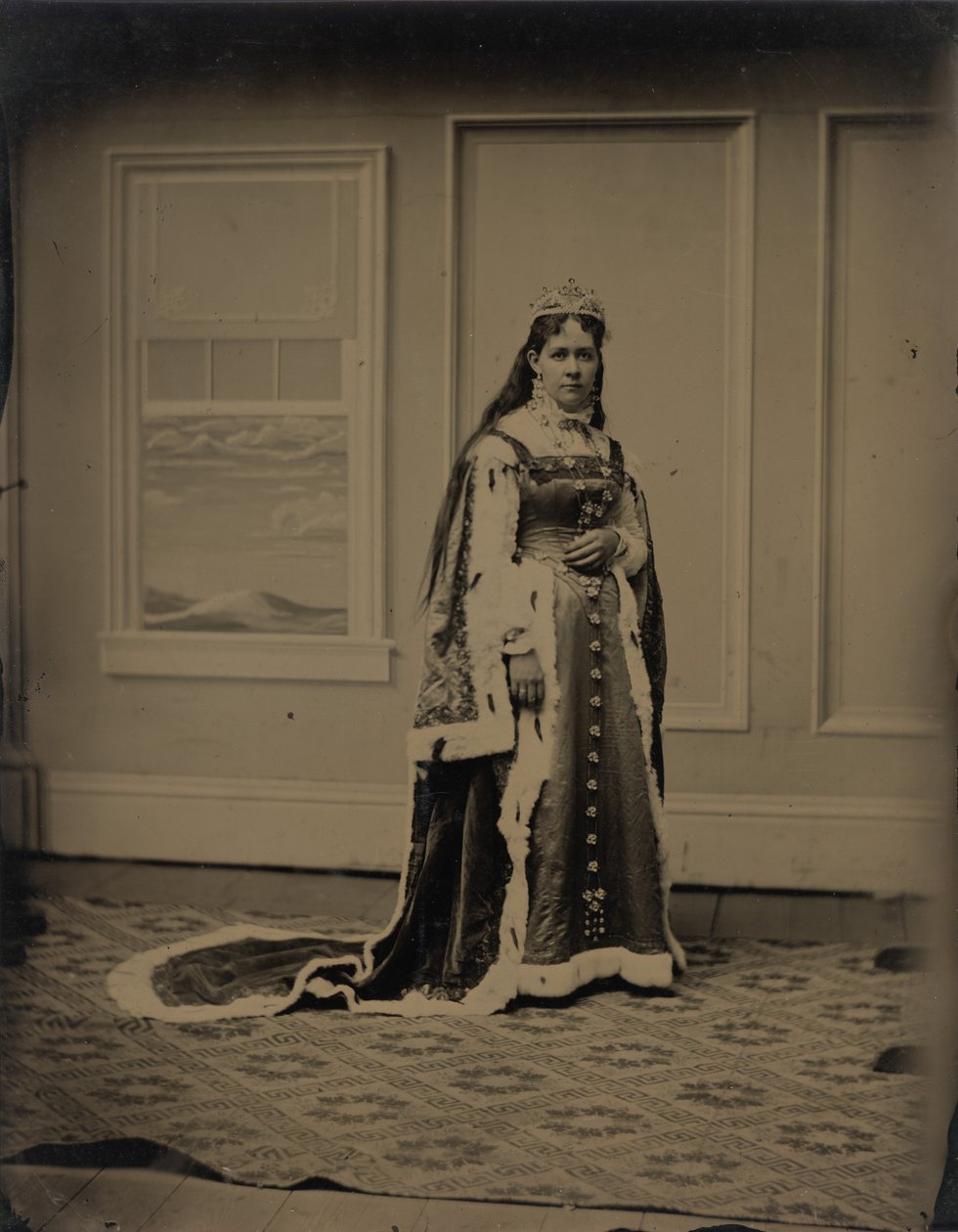 Női portré,1880-as évek (fotó) alkotó: American Photographer