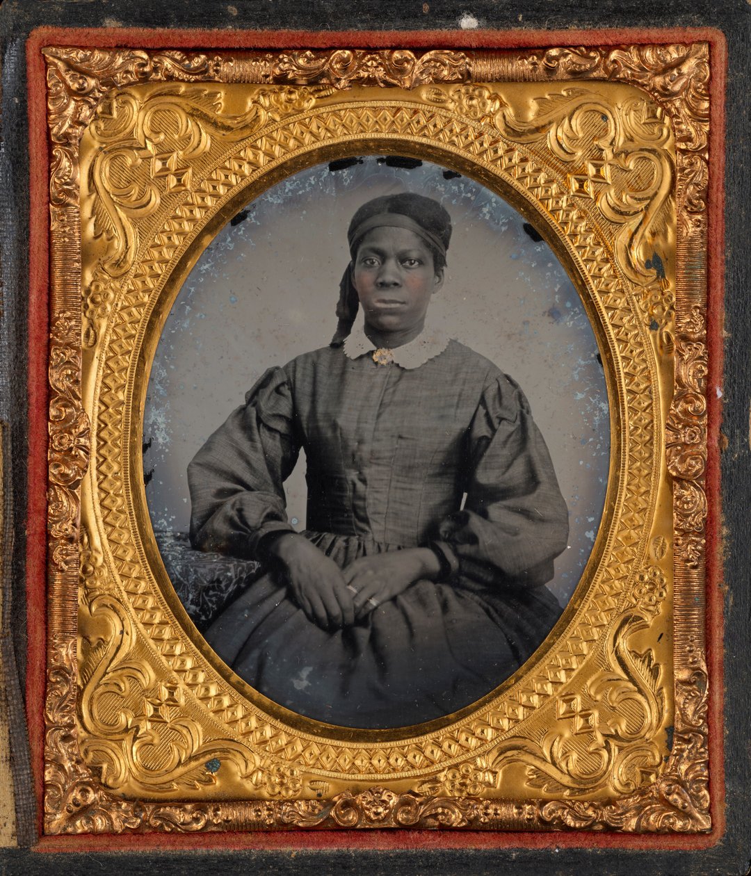 Egy nő portréja,c. 1860 (fotó) alkotó: American Photographer