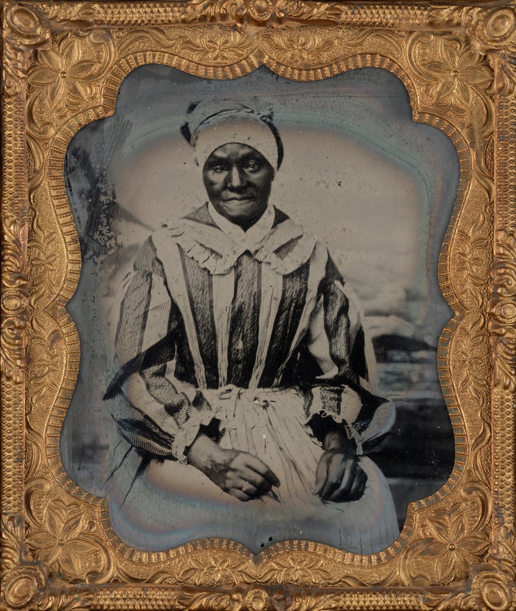 Egy nő portréja,c. 1860 (fotó) alkotó: American Photographer