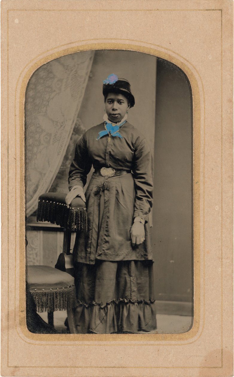 Egy nő portréja,c. 1880-as évek (fotó) alkotó: American Photographer