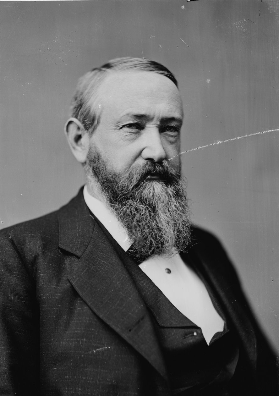 Benjamin Harrison elnök, 1870-80 körül alkotó: American Photographer