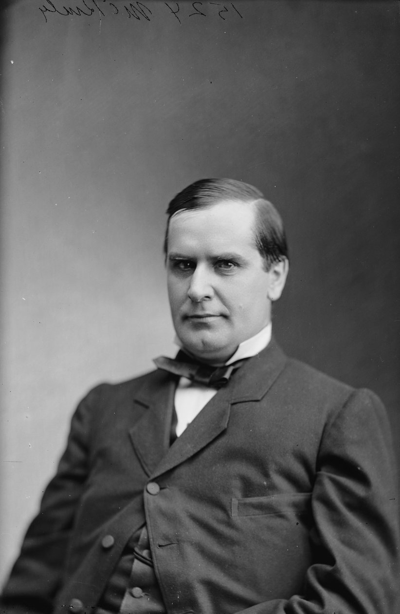 William McKinley elnök, 1870-80 alkotó: American Photographer