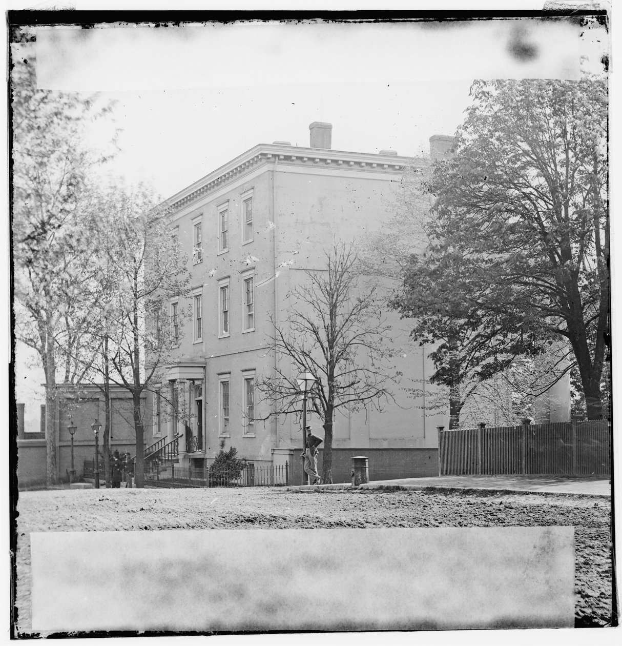 Jefferson Davis lakóhelye (1201 East Clay Street), Richmond, VA alkotó: American Photographer