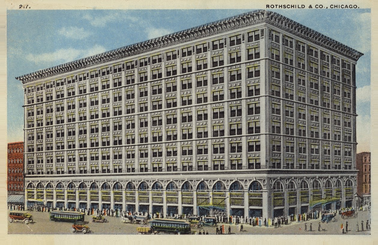 Rothschild  Co üzlet, Chicago, Illinois, USA (színes fénykép) alkotó: American Photographer