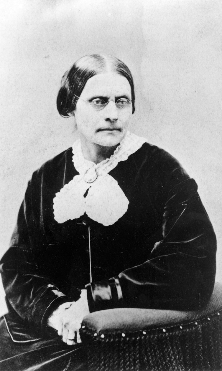 Susan Brownell Anthony (1820-1906) 1871 körül alkotó: American Photographer