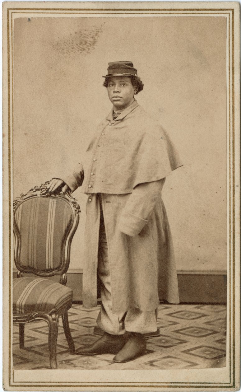 Ismeretlen afroamerikai nő egyenruhában alkotó: American Photographer