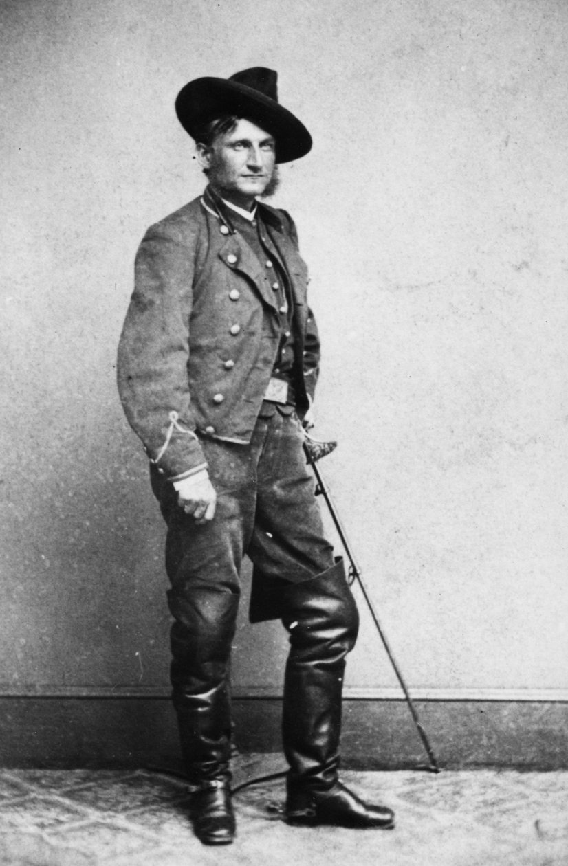 Hugh Judson Kilpatrick uniós lovassági tábornok, 1860 körül alkotó: American Photographer