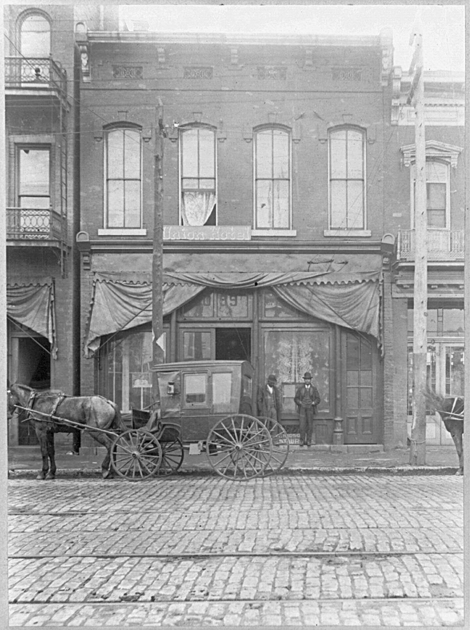 Union Hotel, Chattanooga, Tennessee, 1899 körül alkotó: American Photographer