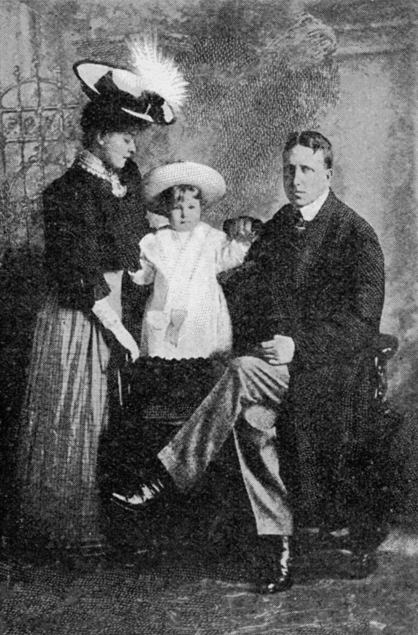 William Randolph Hearst és családja, megjelent a The Graphic-ban 1906. október 27-én alkotó: American Photographer