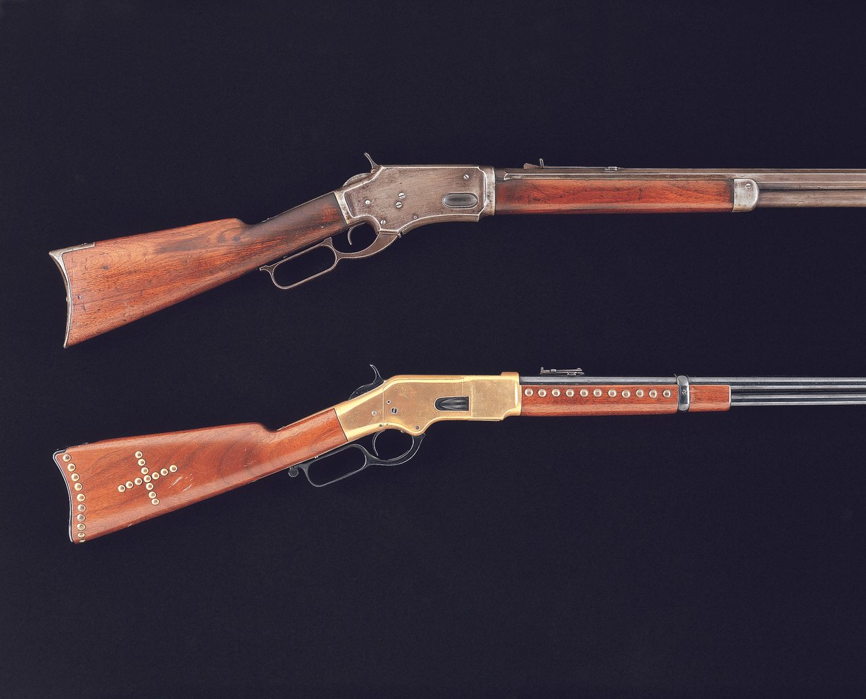 Egy .50 Spencer 1865-ös modell ismétlő puska sz. 20859 alkotó: American School