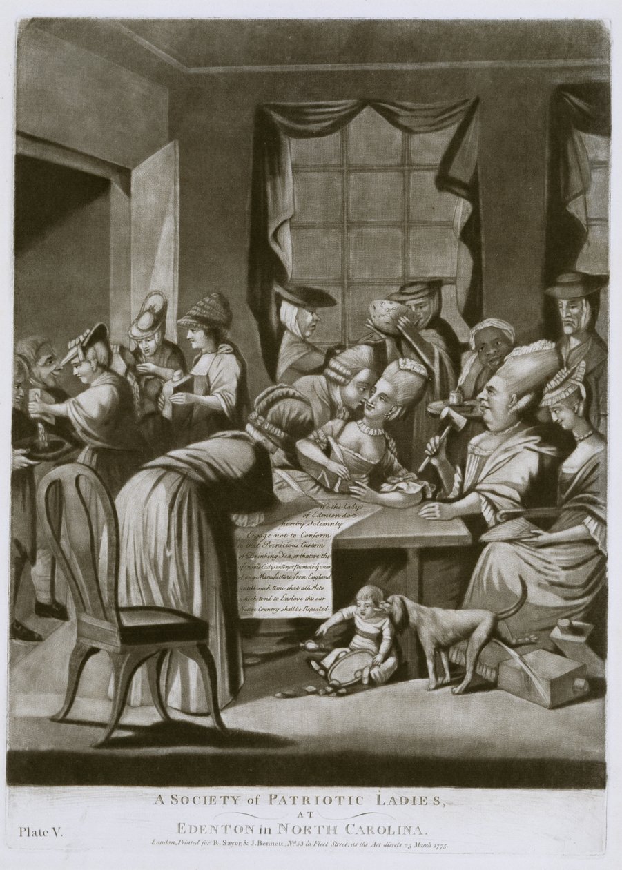 Hazafias Hölgyek Társasága, Edentonban, Észak-Karolinában alkotó: American School