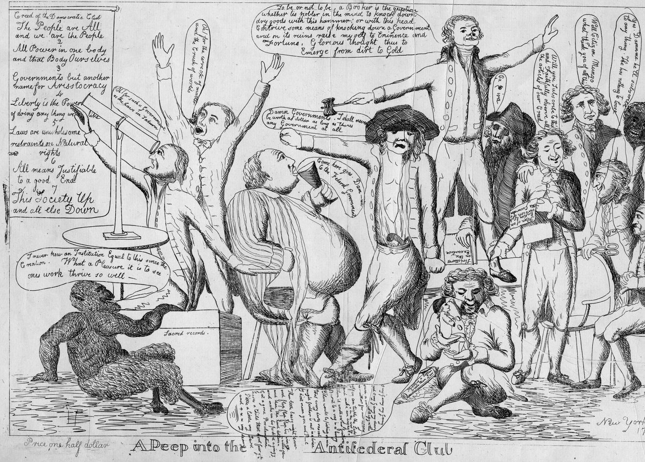 Bepillantás az anti-szövetségi klubba alkotó: American School