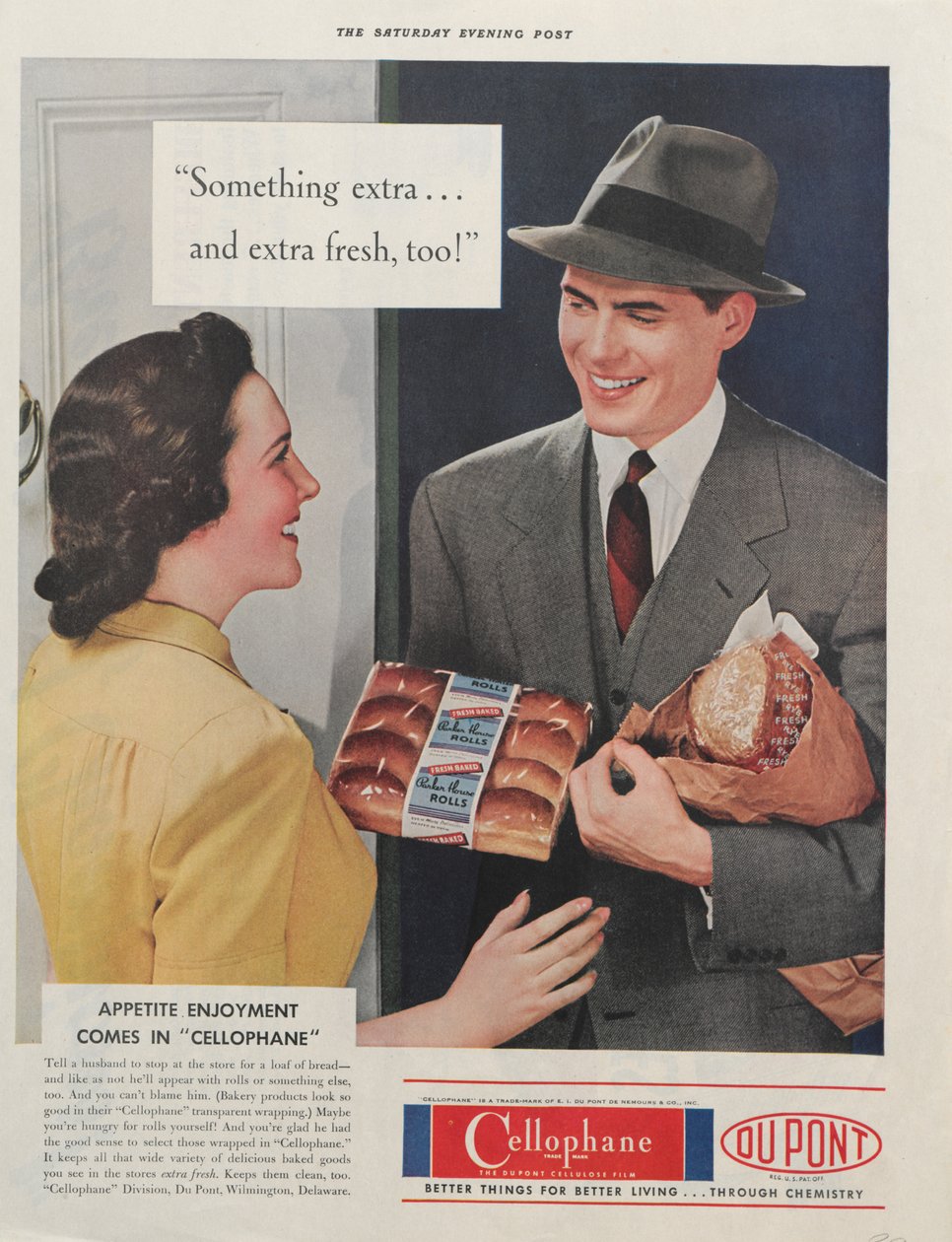 A DuPont Cellophane reklámja, 1939 alkotó: American School