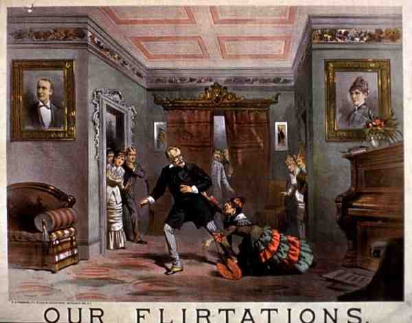 "Flörtjeink" reklámja (színes litó) alkotó: American School