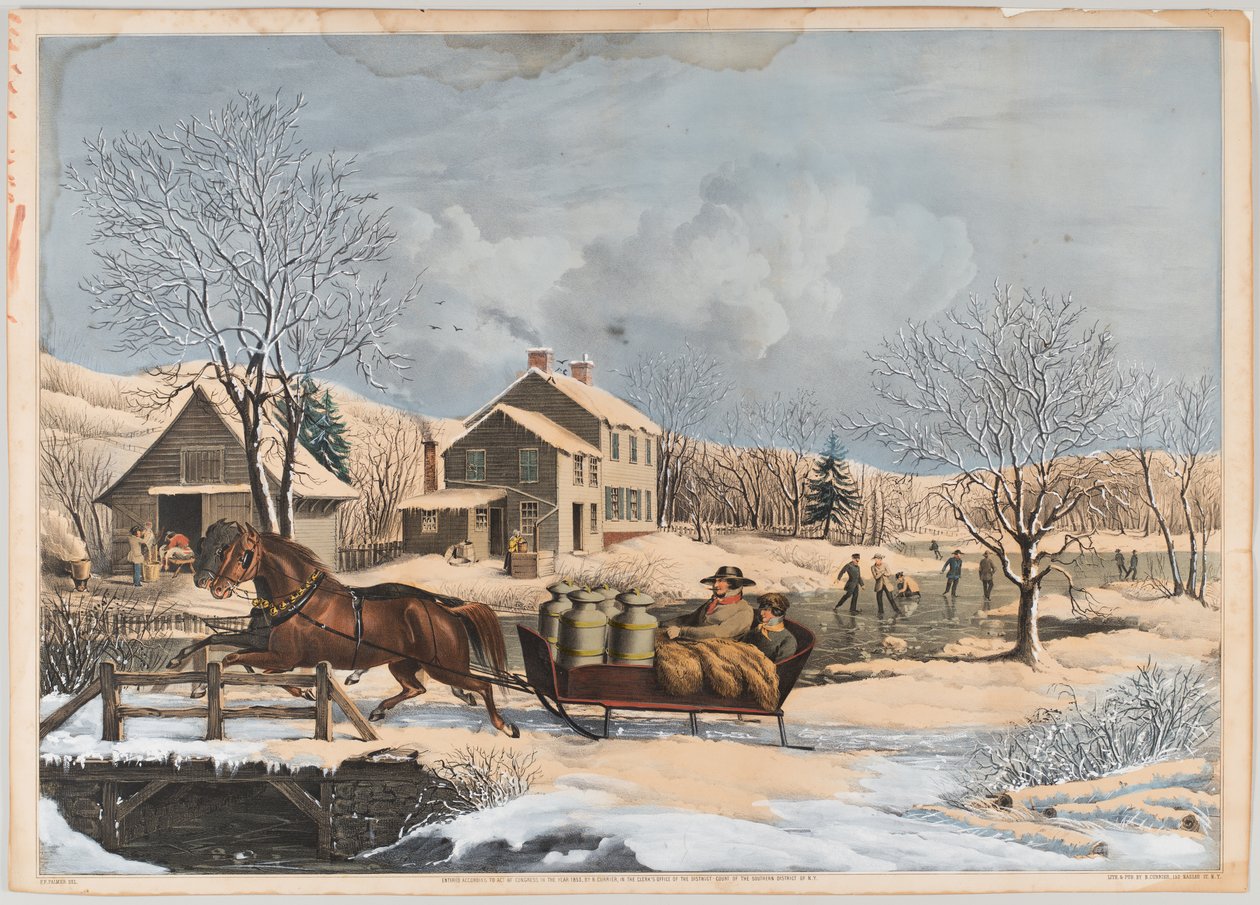 4. sz. amerikai farmjelenetek alkotó: American School