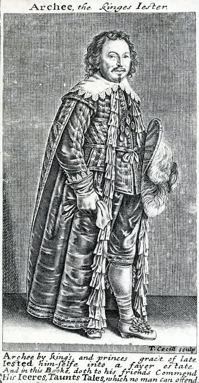 Archee, a király bolondja, Archibald Armstrong portréja, Thomas Cecil, 1639-1640 alkotó: American School
