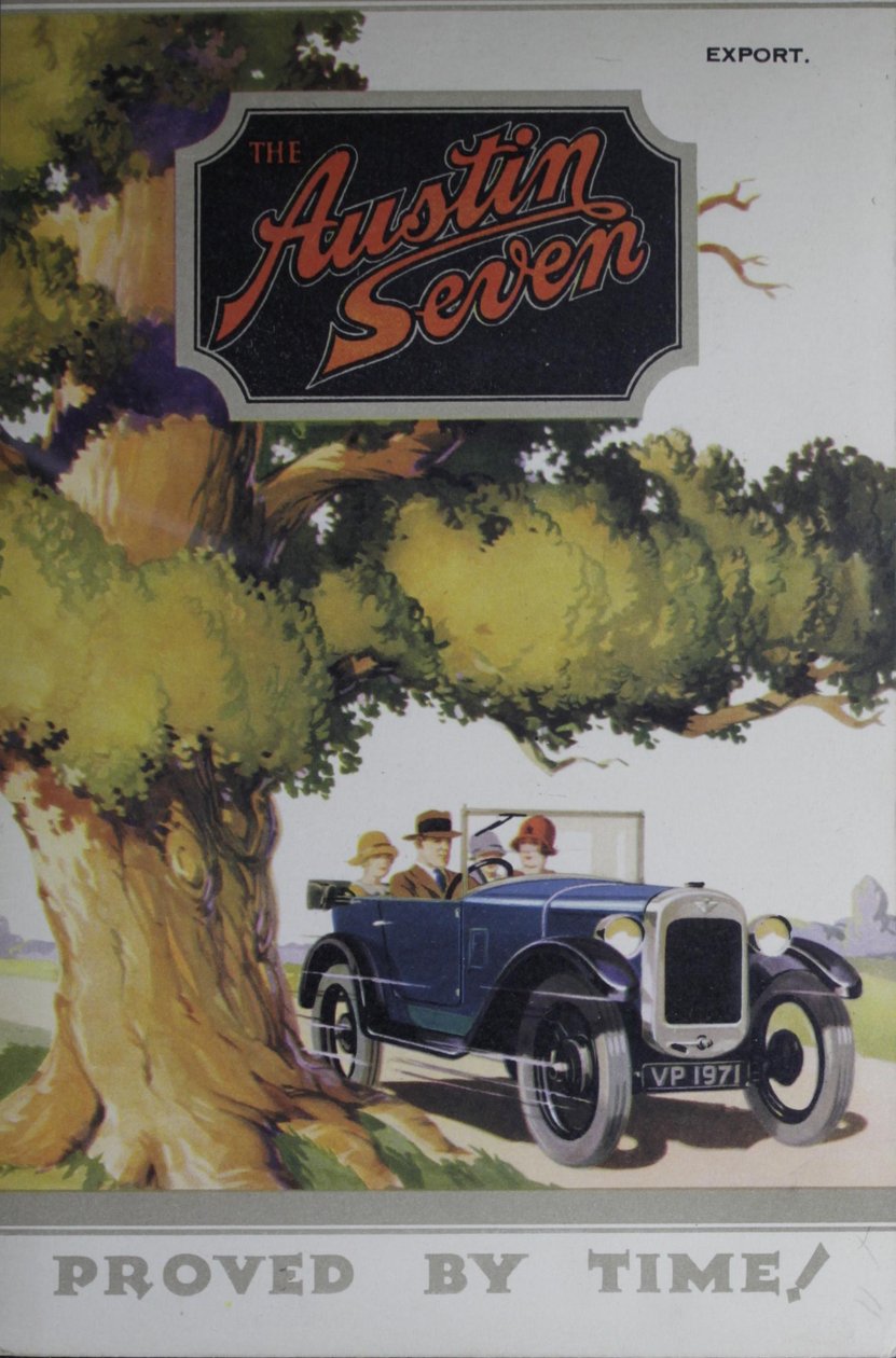 Austin Seven: Az idő bizonyítja, 1930 alkotó: American School