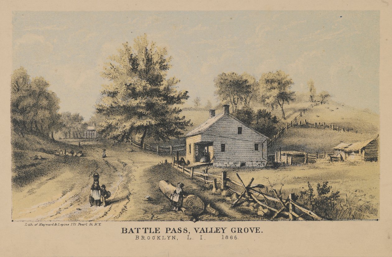 Battle Pass, Valley Grove, 1866 alkotó: American School