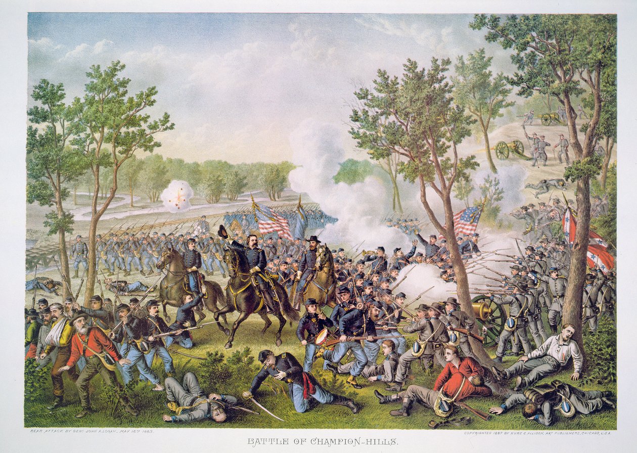 Battle of Champion-Hills alkotó: American School