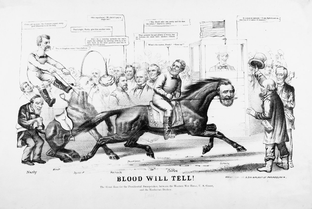 A Blood Will Tell, politikai rajzfilm alkotó: American School