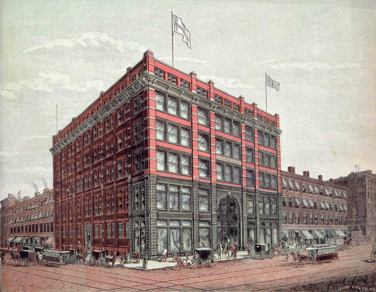 Bloomingdales szuvenír, 1886 alkotó: American School