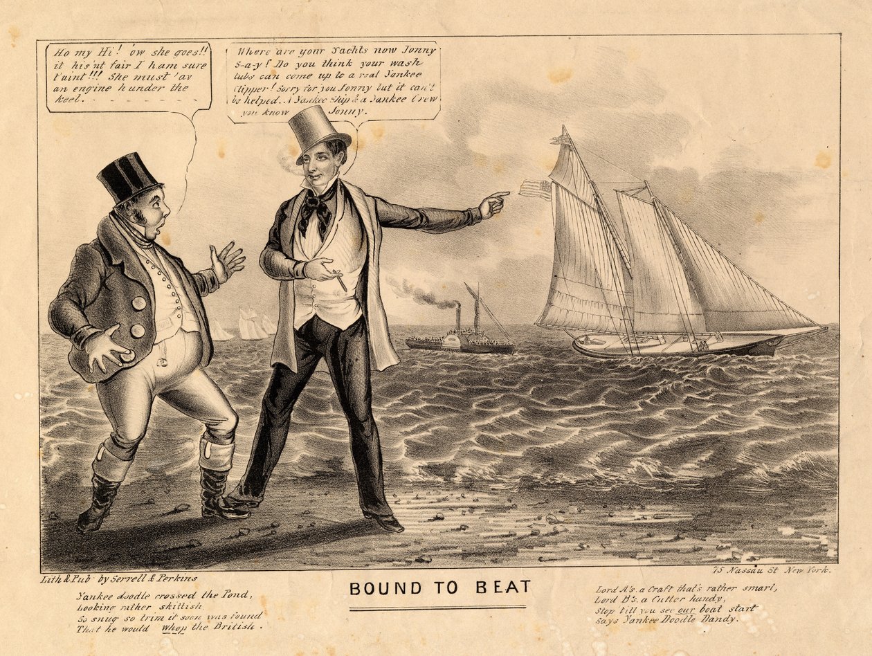 Bound to Beat: Yankee Doodle átkelt a tavon... alkotó: American School