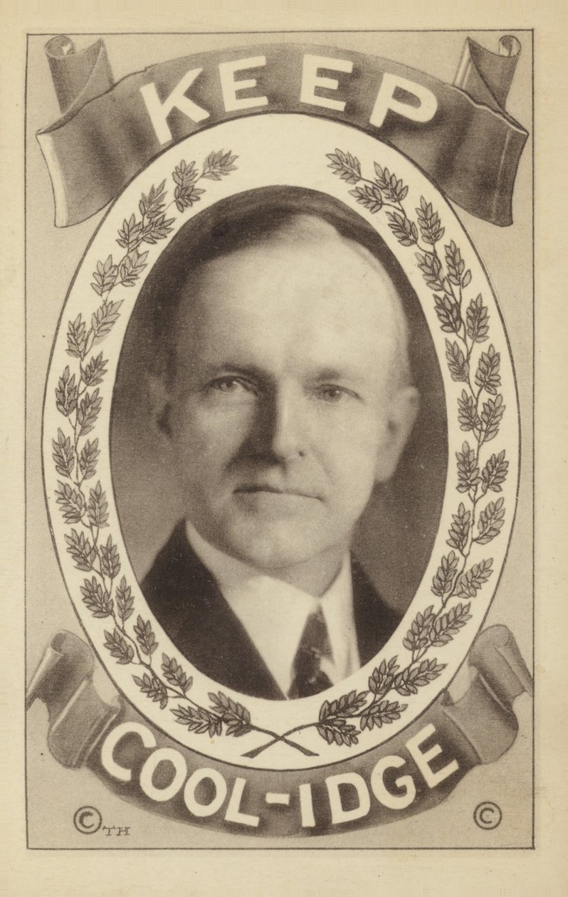 Calvin Coolidge (litográfia) alkotó: American School