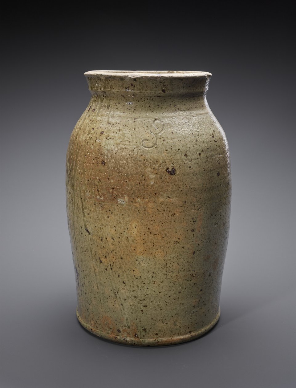 Churn, c. 1865-1900 (lúgos mázas kőedény) alkotó: American School