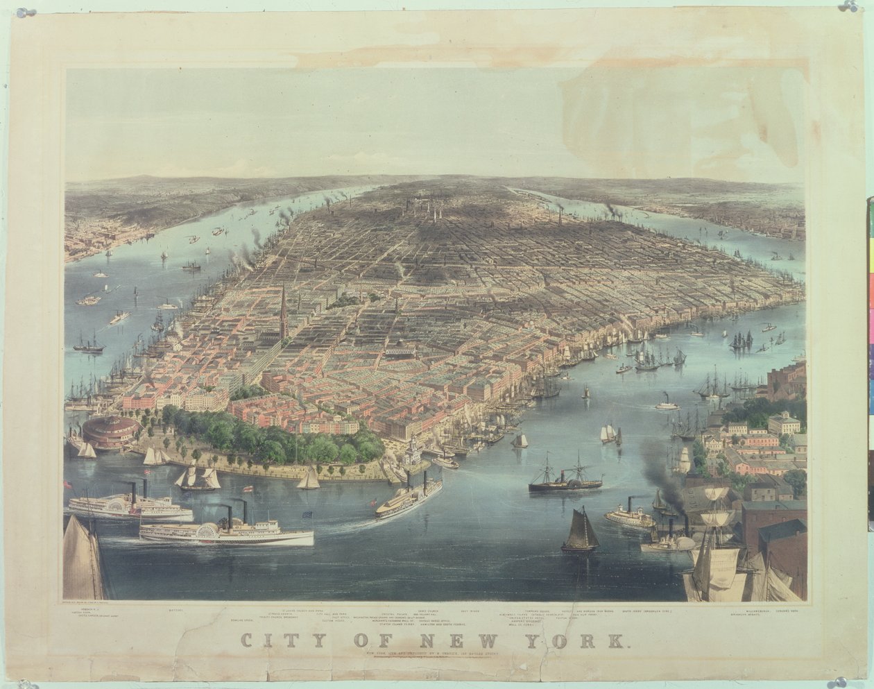 New York városa, 1856 alkotó: American School