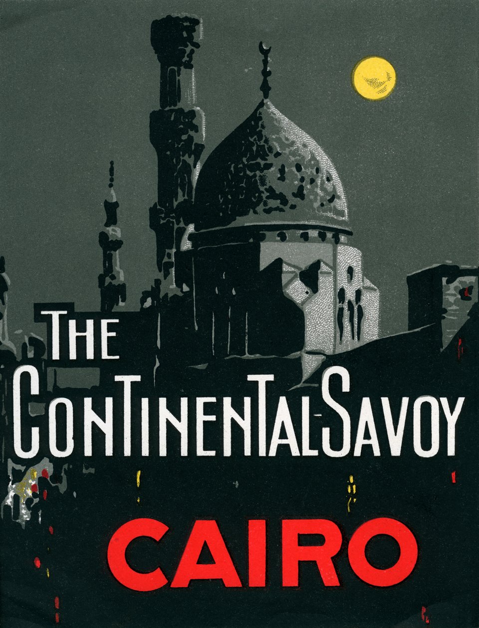 Continental Savoy Hotel Kairóban a mecsettel alkotó: American School