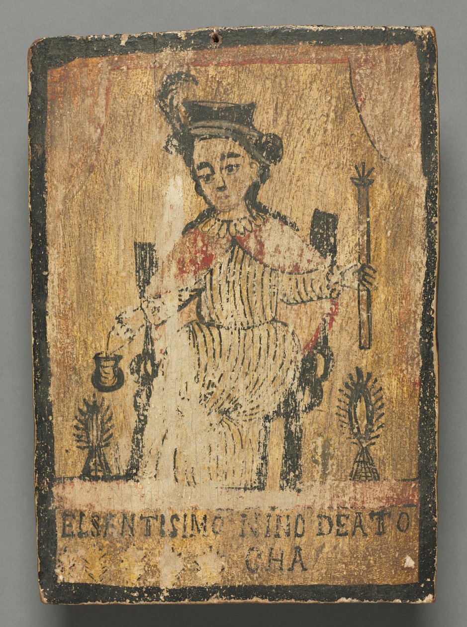 El Santo Nino de Atocha: szent oltárkép alkotó: American School