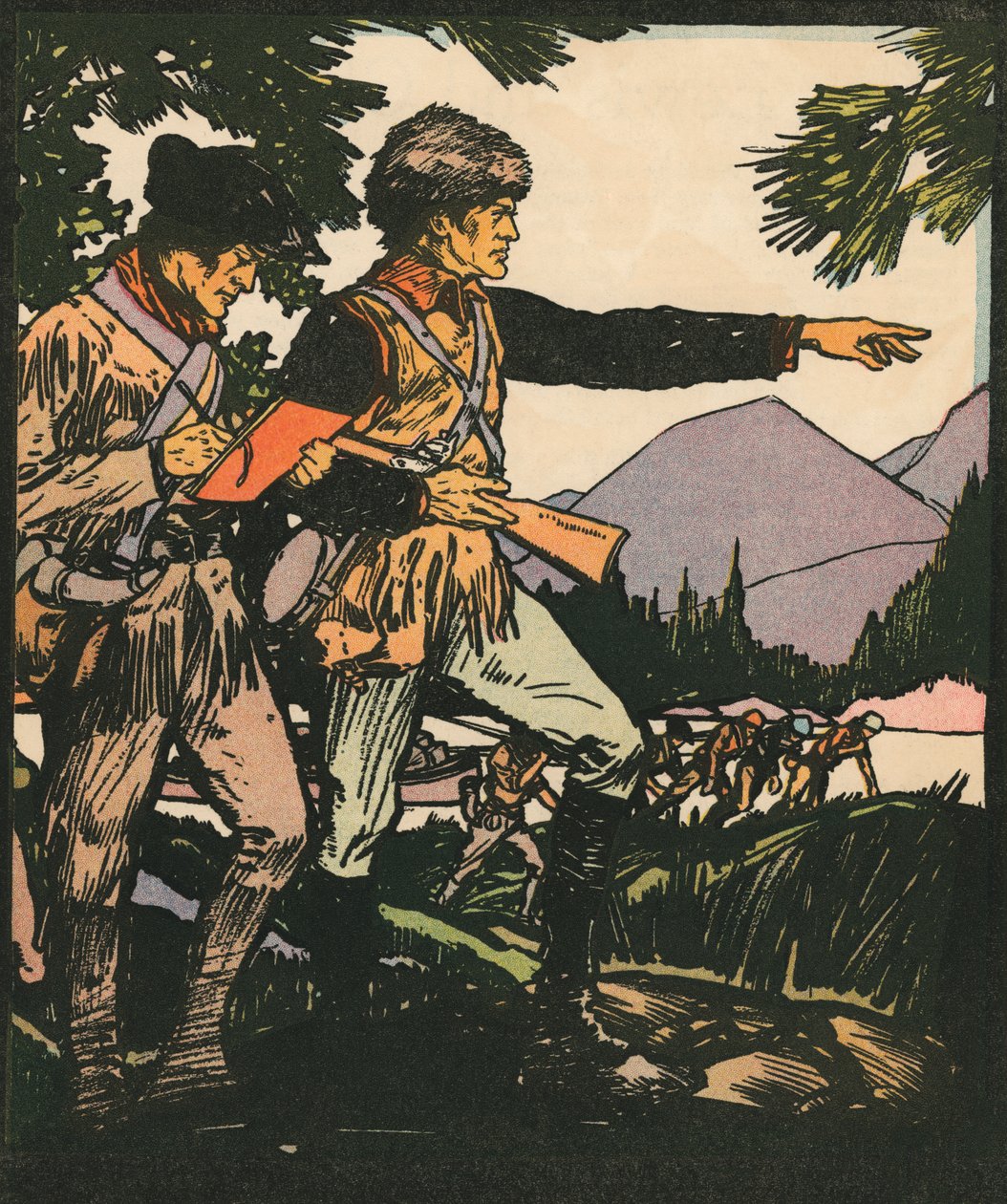 Felfedezők: Lewis és Clark az amerikai határon alkotó: American School