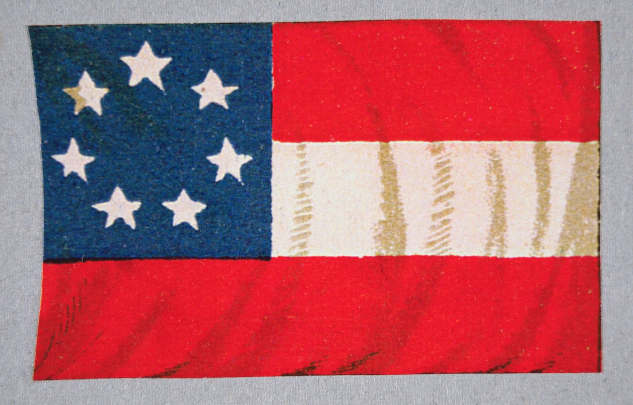 Az Amerikai Konföderációs Államok zászlaja (színes litó) alkotó: American School